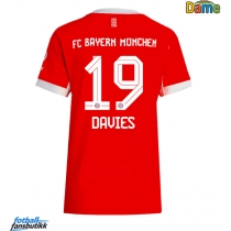Bayern Munich Alphonso Davies #19 Hjemmedrakt Dame 2025-26 Kortermet